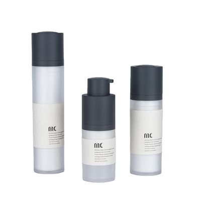 15ml 30ml 50ml διπλά στρώμα Twist αέρα χωρίς μπουκάλι λοσιόν με σχεδιασμό ακρυλικό κολάρο