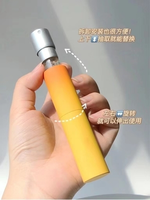 Οικονομικό Custom Design 8ml μπουκάλι αλουμινίου Twist Spray για άρωμα και φρέσκο στόμα