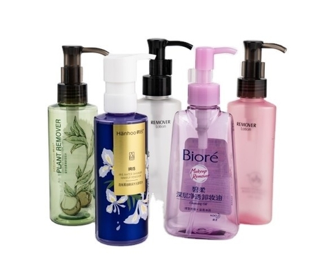 100ml 130ml 150ml χωρητικότητα Προσαρμοσμένο μπουκάλι λοσιόν πλαστικού PET για συσκευασία καλλυντικών
