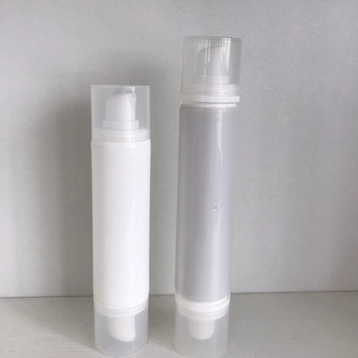 10ml 10ml 15ml 15ml διπλό άκρο χωρίς αέρα καλλυντικά μπουκάλια για συσκευασία καλλυντικών PP