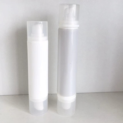 10ml 10ml 15ml 15ml διπλό άκρο χωρίς αέρα καλλυντικά μπουκάλια για συσκευασία καλλυντικών PP