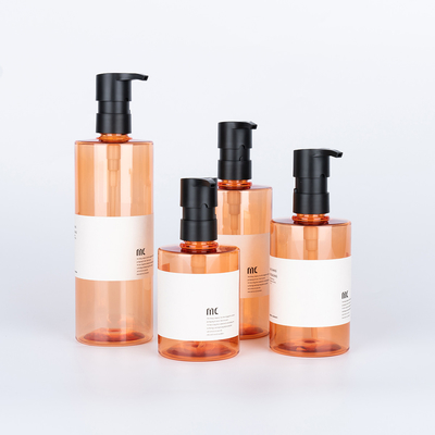 200 ml 250 ml 300 ml 400 ml μπουκάλι σαμπουάν PET PP με ψεκαστήρα αντλίας και οθόνη εκτύπωσης