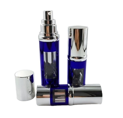 15 ml 30 ml 50 ml φιάλη αέρα χωρίς αντλία σε οποιοδήποτε χρώμα για συσκευασία καλλυντικών
