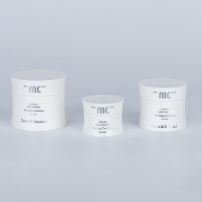 Πλαστικό κάλυμμα 15ml 30ml 50ml Πολυκατασκευαστικά δοχεία για προϊόντα ομορφιάς Κρέμα βάζο συσκευασία