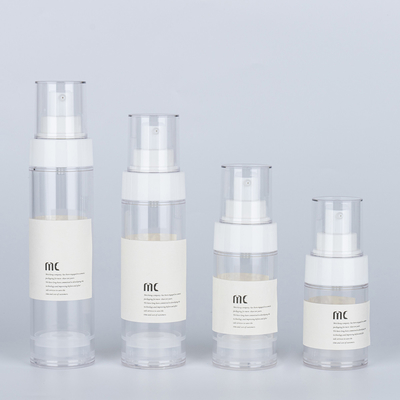 30ml 50ml 80ml 100ml Μπουκάλι Λοσιόν Χωρίς Αέρα με Πυροβόλο Ψεκαστήρα και Καρτόνι