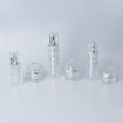 30g 50g 15g 50ml 30ml 100ml 120ml Ακρυλικό κάλυμμα για τη φροντίδα του δέρματος Σύνολο κρέμα βάζα πλαστικό 10000pcs