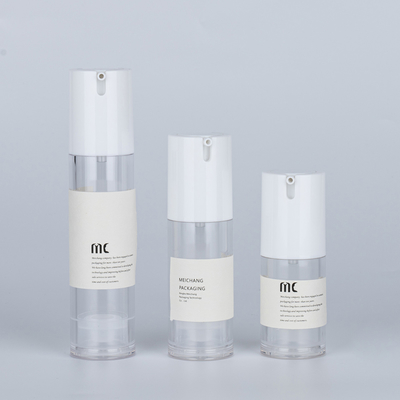 10ml 15ml 20ml 30ml 50ml 80ml 100ml 120ml πλαστική αντλία χωρίς αέρα μπουκάλι λοσιόν για φροντίδα του δέρματος