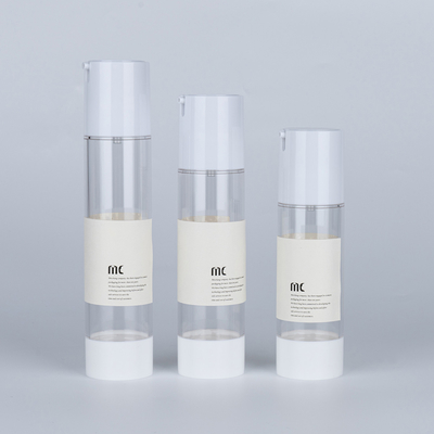 10ml 15ml 20ml 30ml 50ml 80ml 100ml 120ml πλαστική φιάλη αντλίας χωρίς αέρα AS για φροντίδα του δέρματος