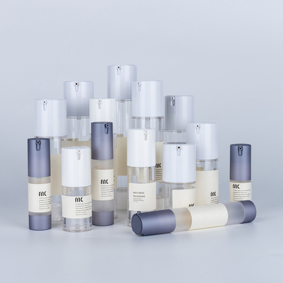 10ml 15ml 20ml 30ml 50ml 80ml 100ml 120ml πλαστική φιάλη αντλίας χωρίς αέρα AS για φροντίδα του δέρματος