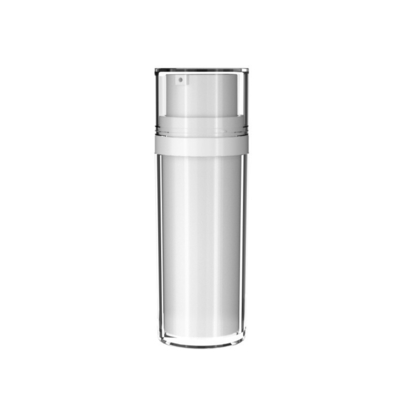 30 ml 50 ml χωρητικότητας διπλή εσωτερική φιάλη πολυτελής γαλακτωματοποιημένη έμουλσία χωρίς αέρα φιάλη με καπάκι βίδας MS